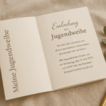 Einladung Jugendweihe Vorlagen