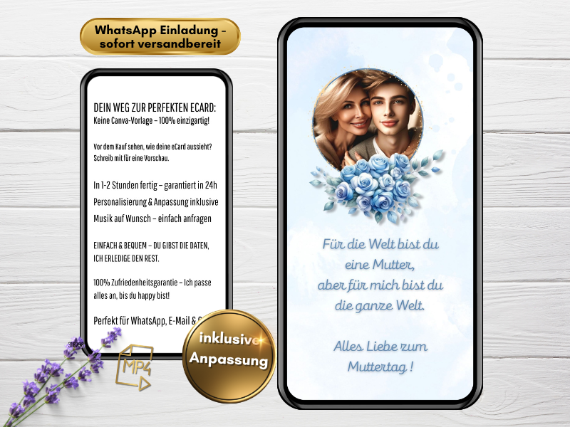 Muttertagsgruß WhatsApp