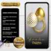 frohe Ostern für WhatsApp