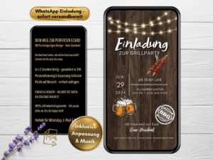 Einladung Grillparty