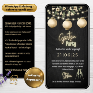 Grillparty Einladung