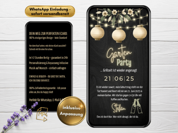 Grillparty Einladung
